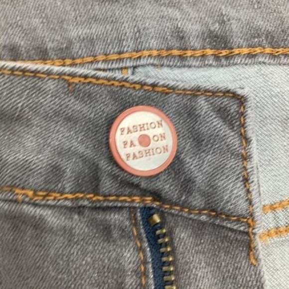 Junbaoss Mens Jeans Gray Size 38 NWT - Picture 6 of 9